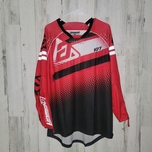 Mens Answer Motocross Racing Shirt